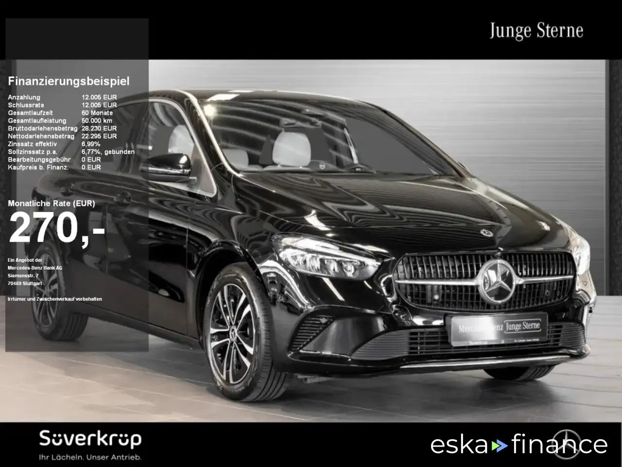 Finansowanie Sedan MERCEDES B 250 2024