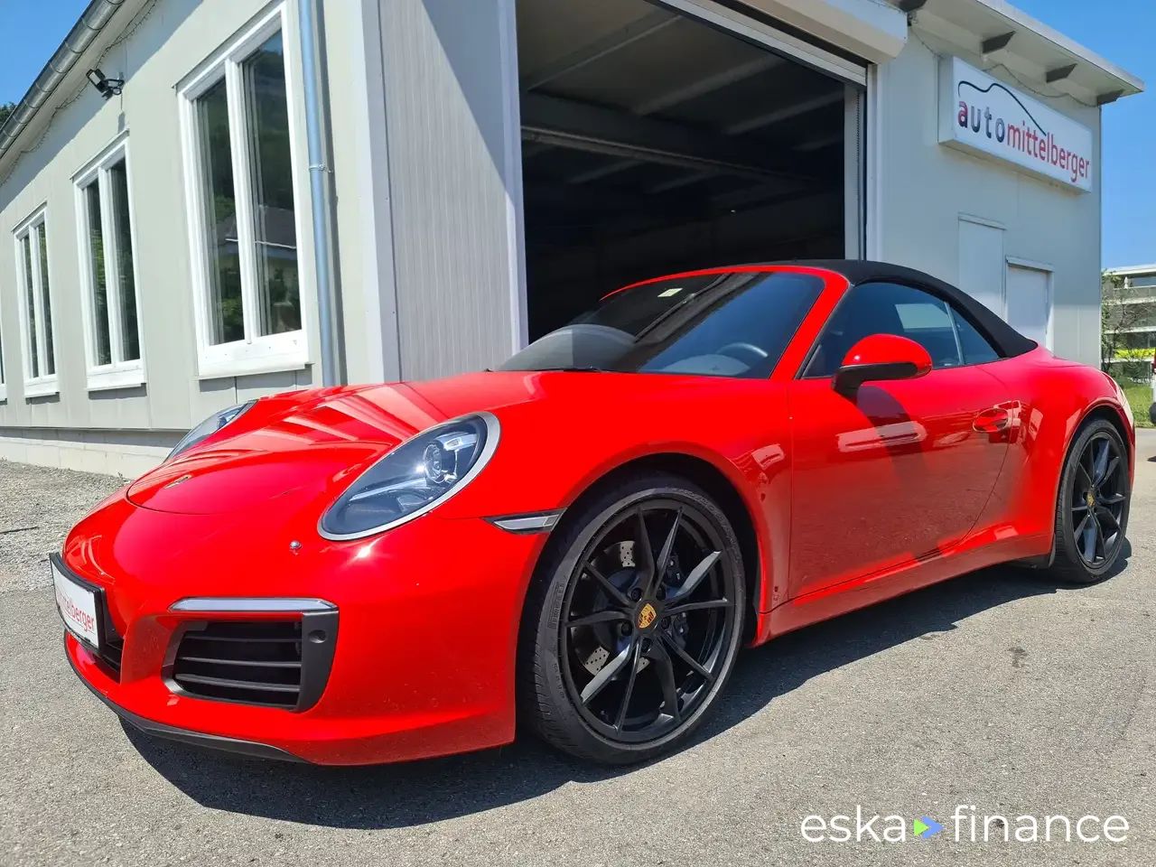 Leasing Convertible Porsche 911 2017