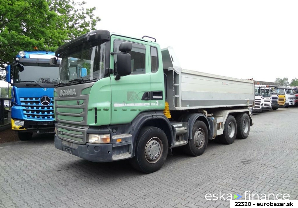 Finansowanie Ciężarówka z otwartym nadwoziem Scania G440 2013