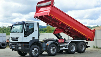 Leasing Camion à carrosserie ouverte Iveco Trakker 2012