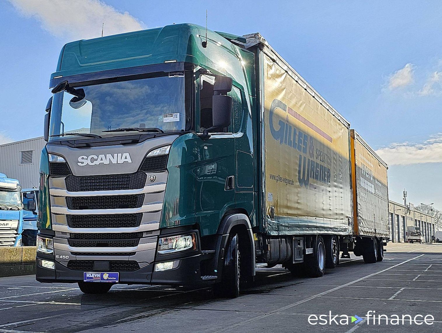 Finansowanie Ciężarówka (podwozie) Scania S450 2019