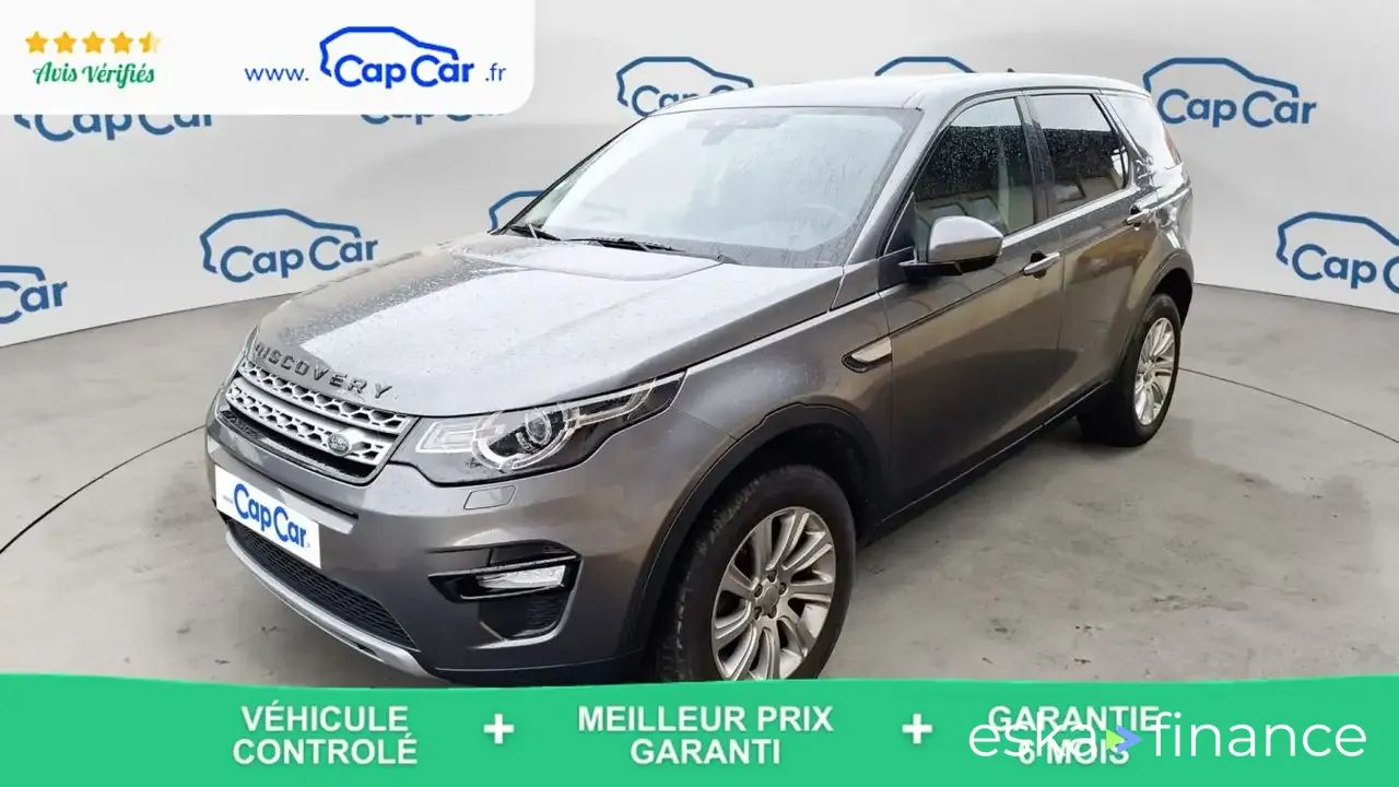 Finansowanie SUV Land Rover Discovery Sport 2015