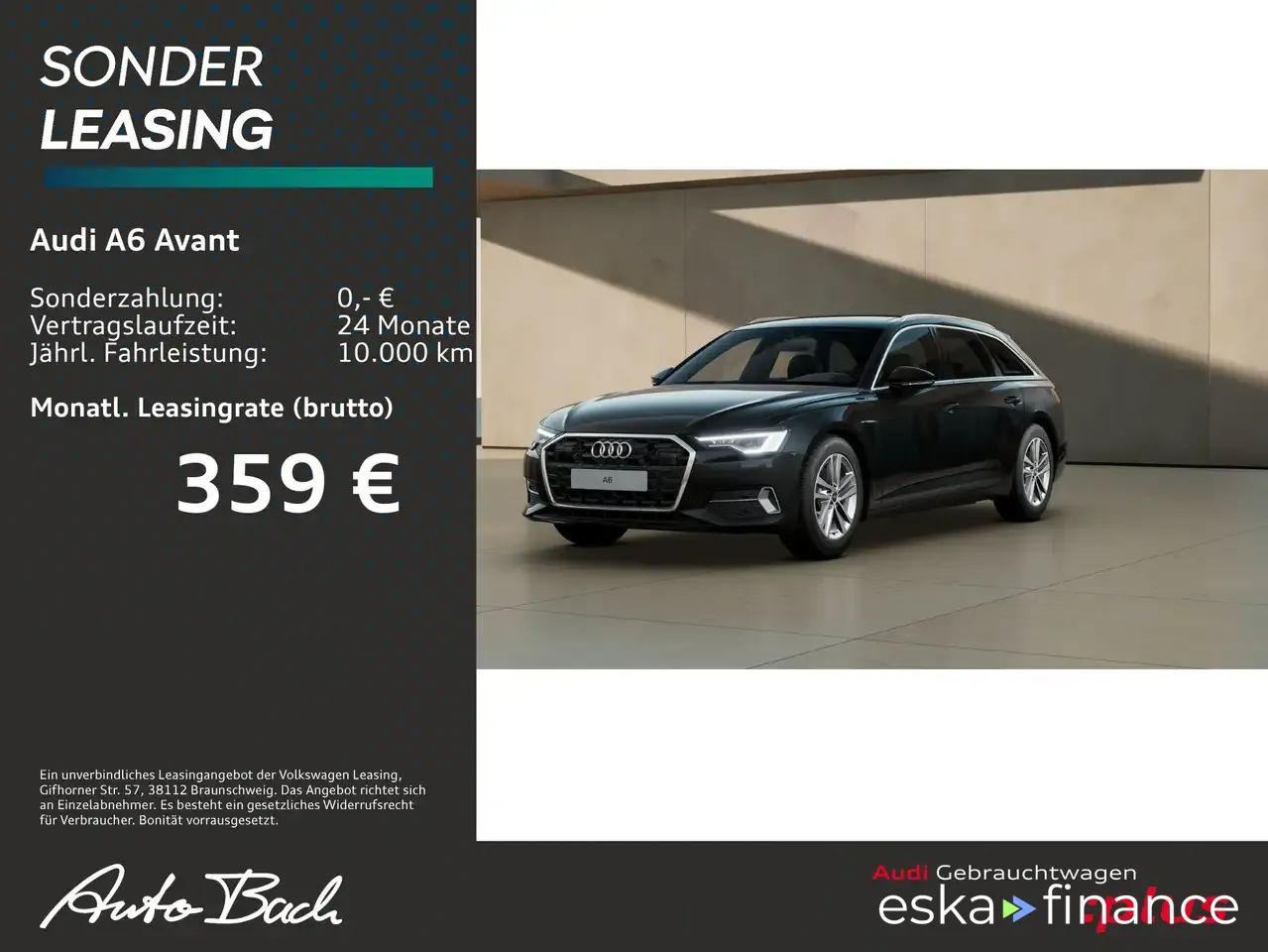Financování Vagón Audi A6 2024