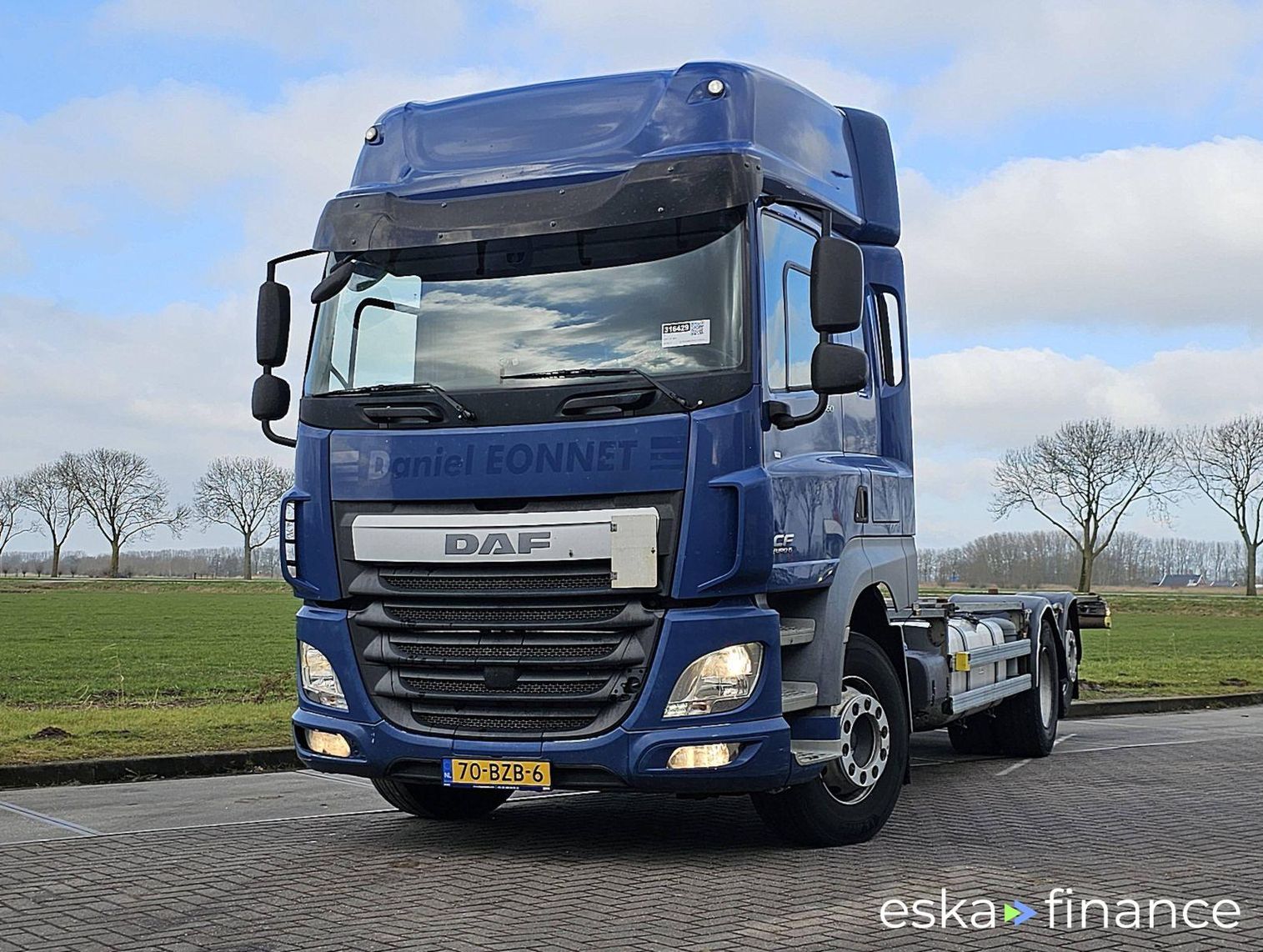 Finansowanie Ciężarówka (podwozie) DAF CF 460 2016