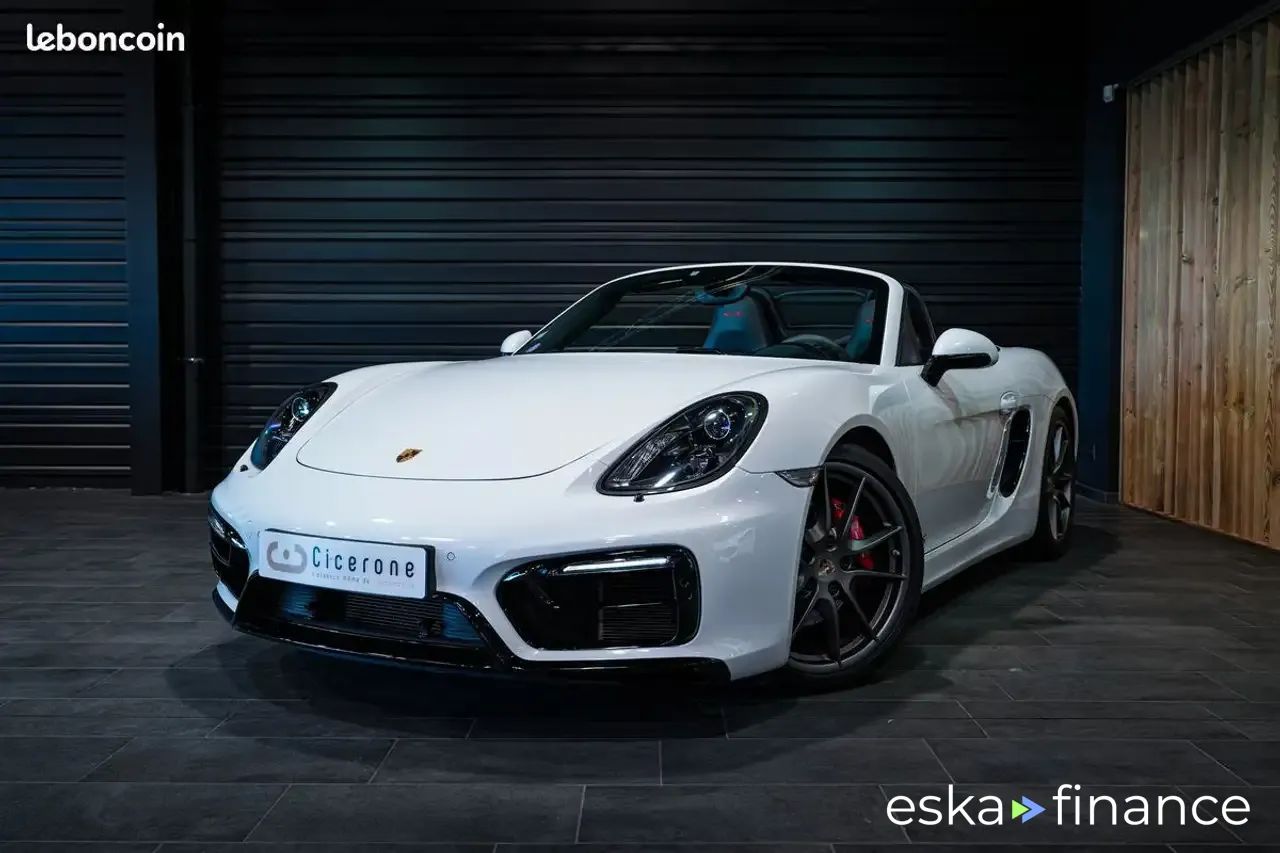 Finansowanie Zamienny Porsche Boxster 2014