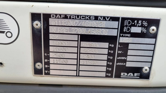 Leasing Special truck DAF LF 250 2016