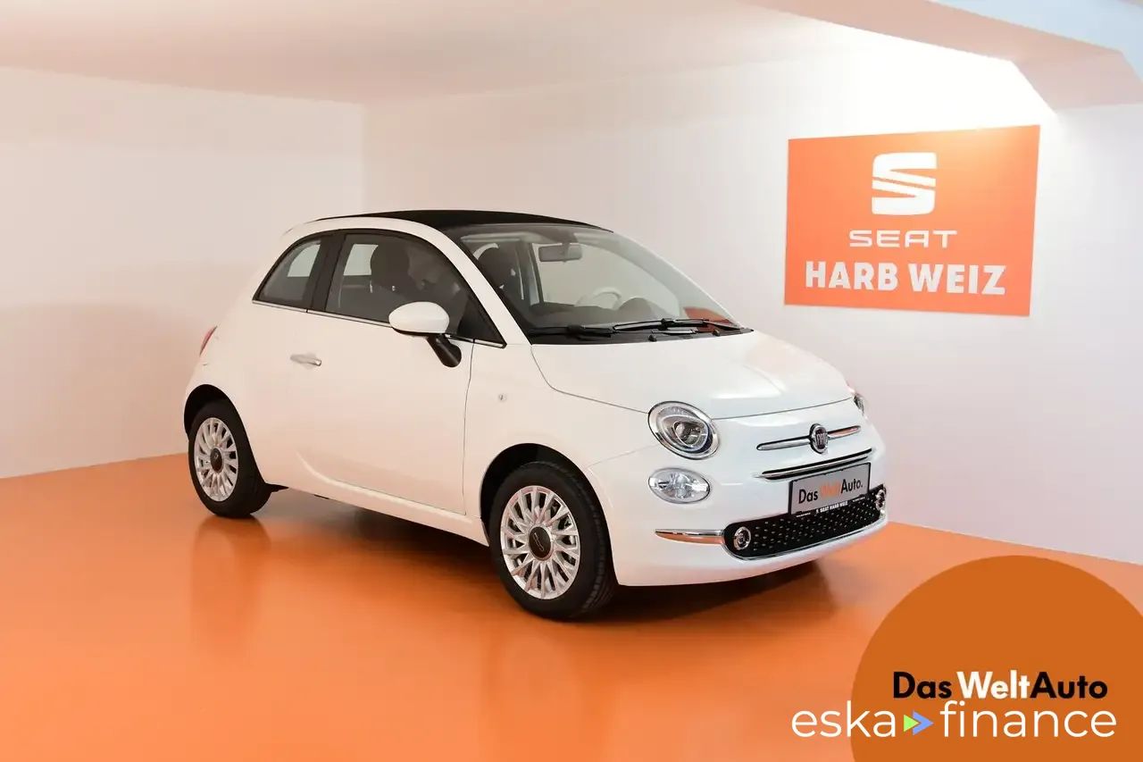 Leasing Convertible Fiat 500 2024