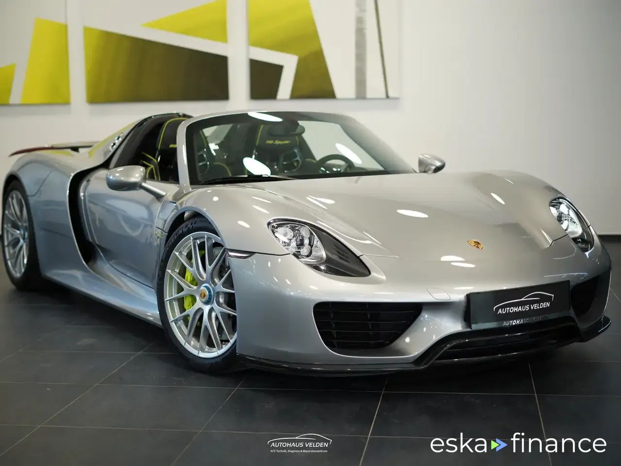 Lízing Kabriolet Porsche 918 2015