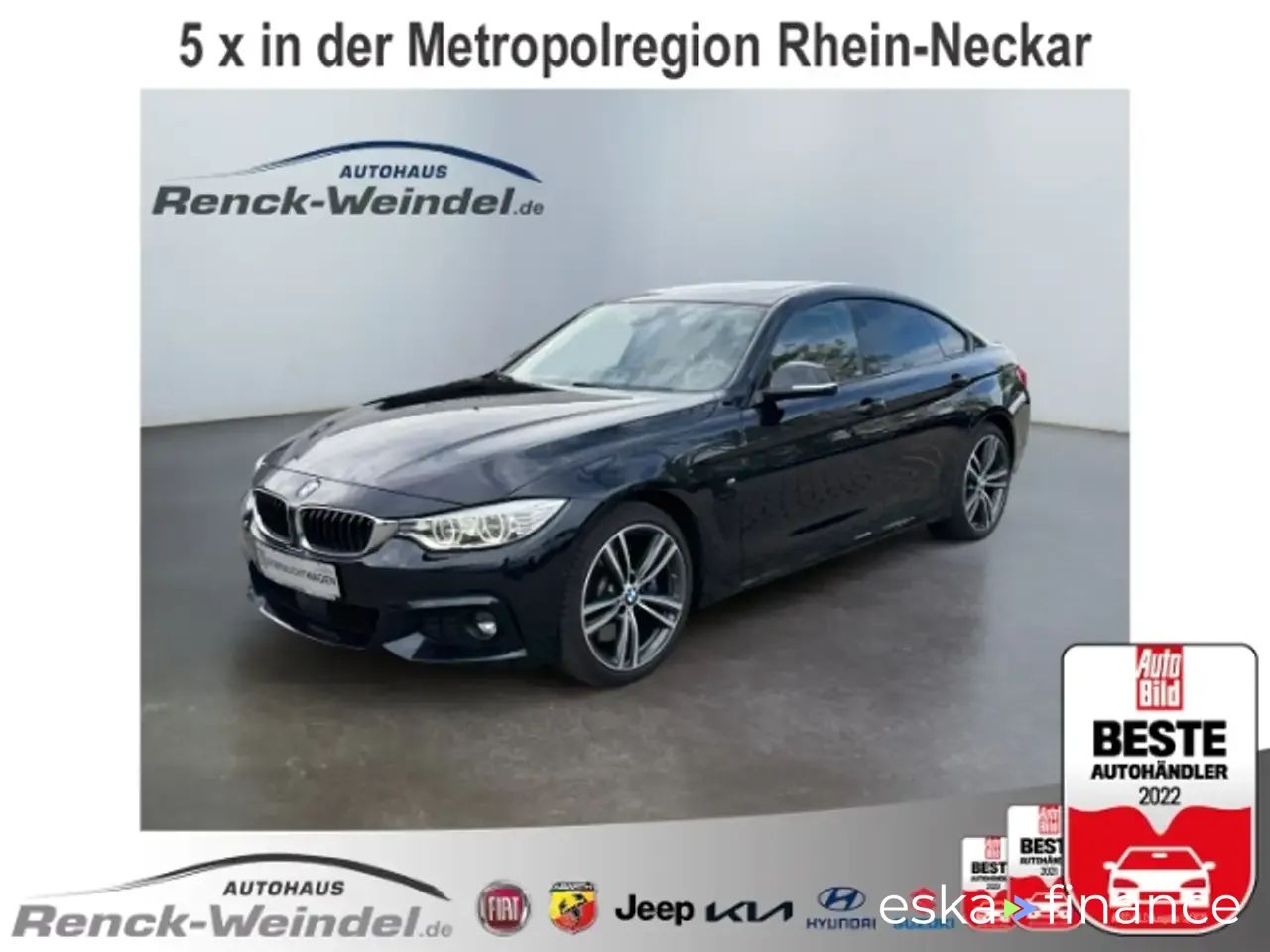 Leasing Sedan BMW 440 2016