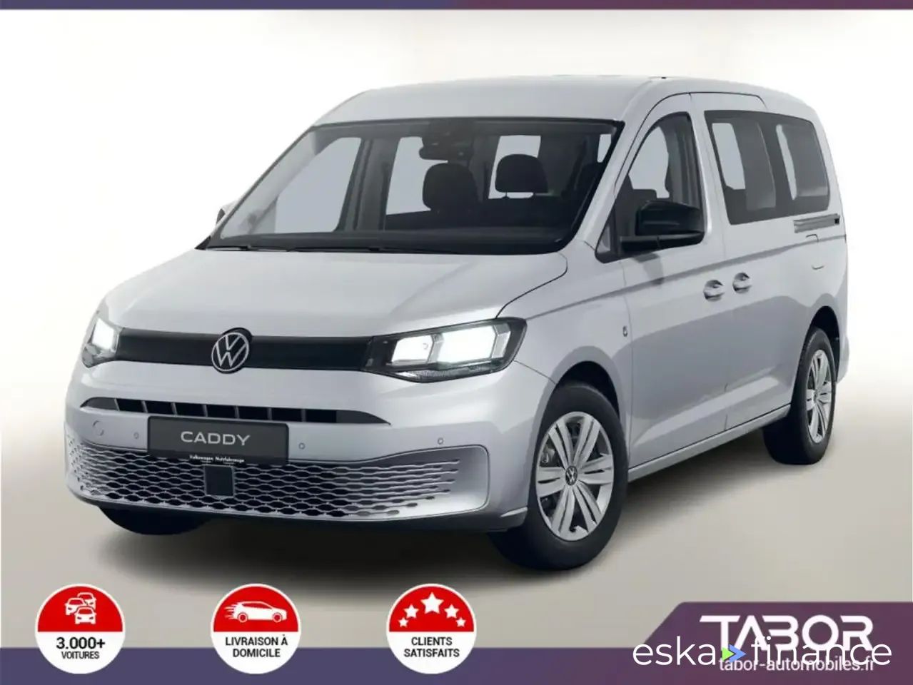 Leasing Le transport des passagers Volkswagen Caddy 2024