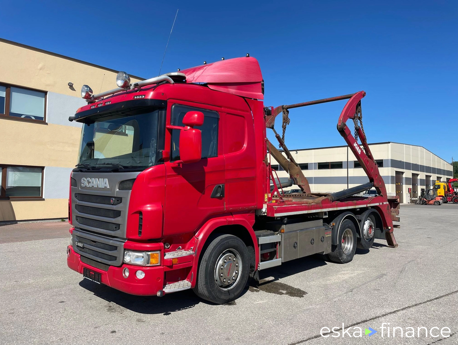 Finansowanie Specjalna ciężarówka Scania G480 2012