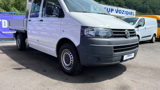 Lízing Otvorené s bočnicami Volkswagen T5 Transporter 2011