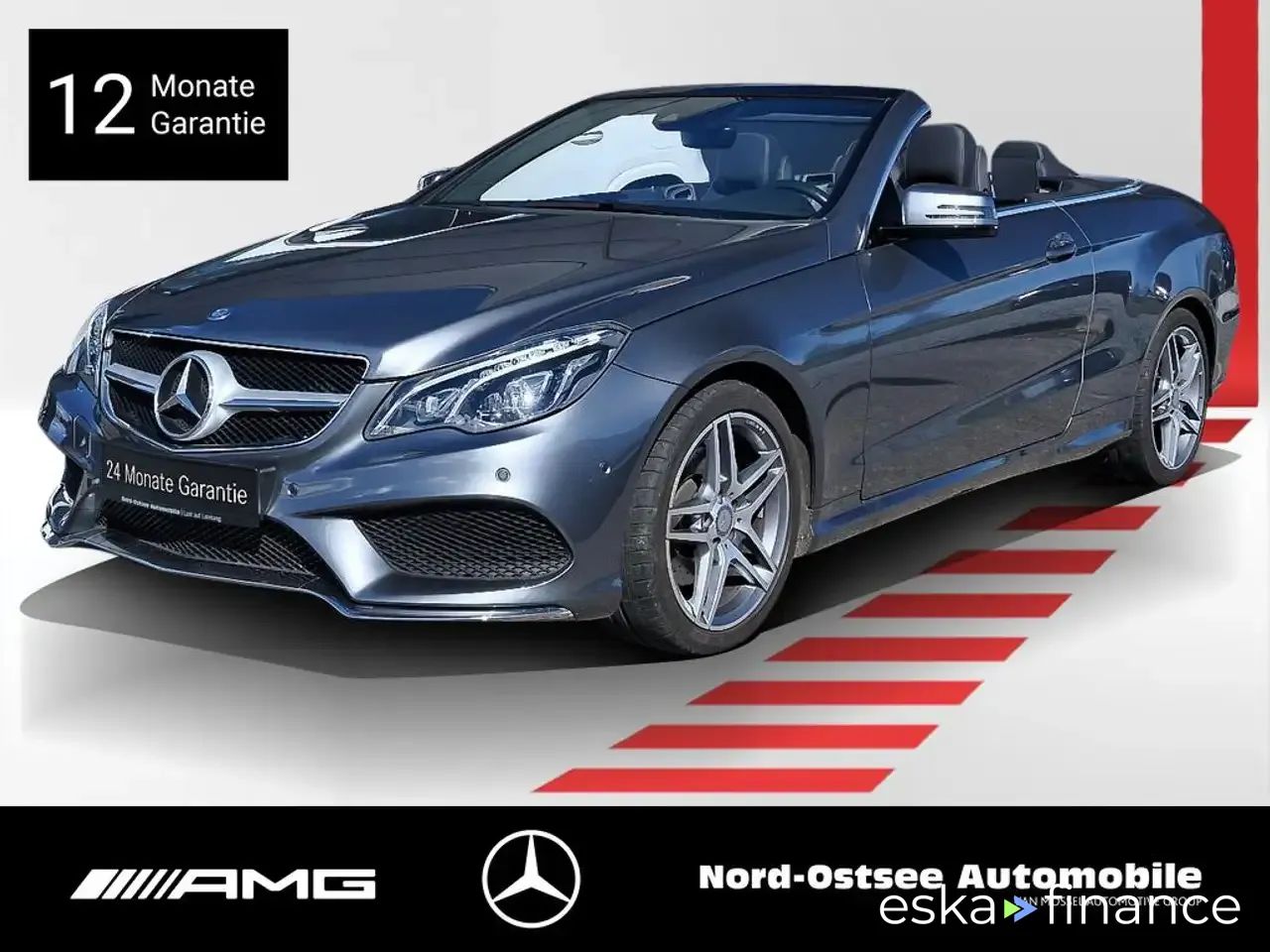Financování Konvertibilní MERCEDES E 250 2016