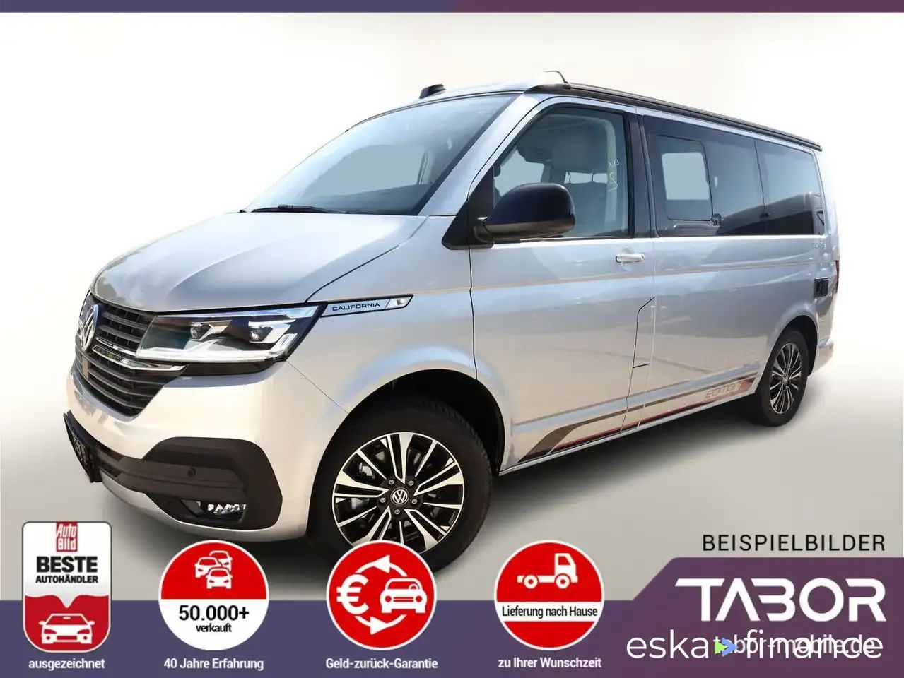 Leasing Le transport des passagers Volkswagen T6.1 CALIFORNIA 2024