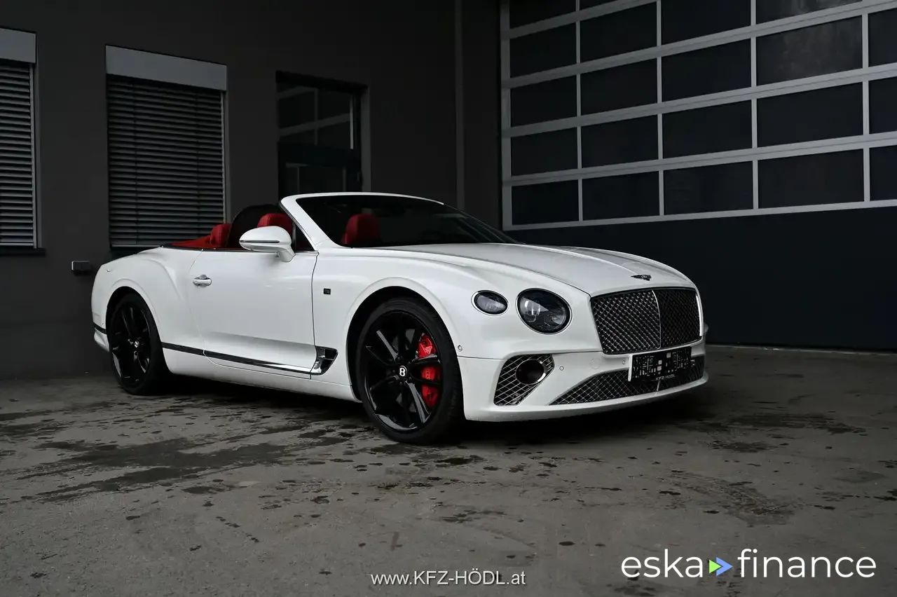 Leasing Convertible Bentley Continental 2019