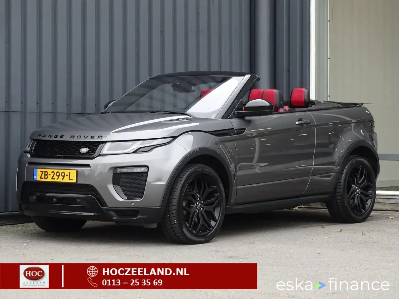 Leasing Convertible Land Rover Range Rover Evoque 2016