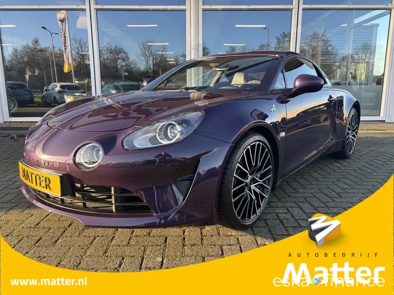 Leasing Coupé Alpine A110 2023