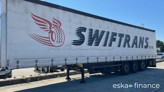 Leasing Semi-trailer Schmitz TAUTLAINER 2014