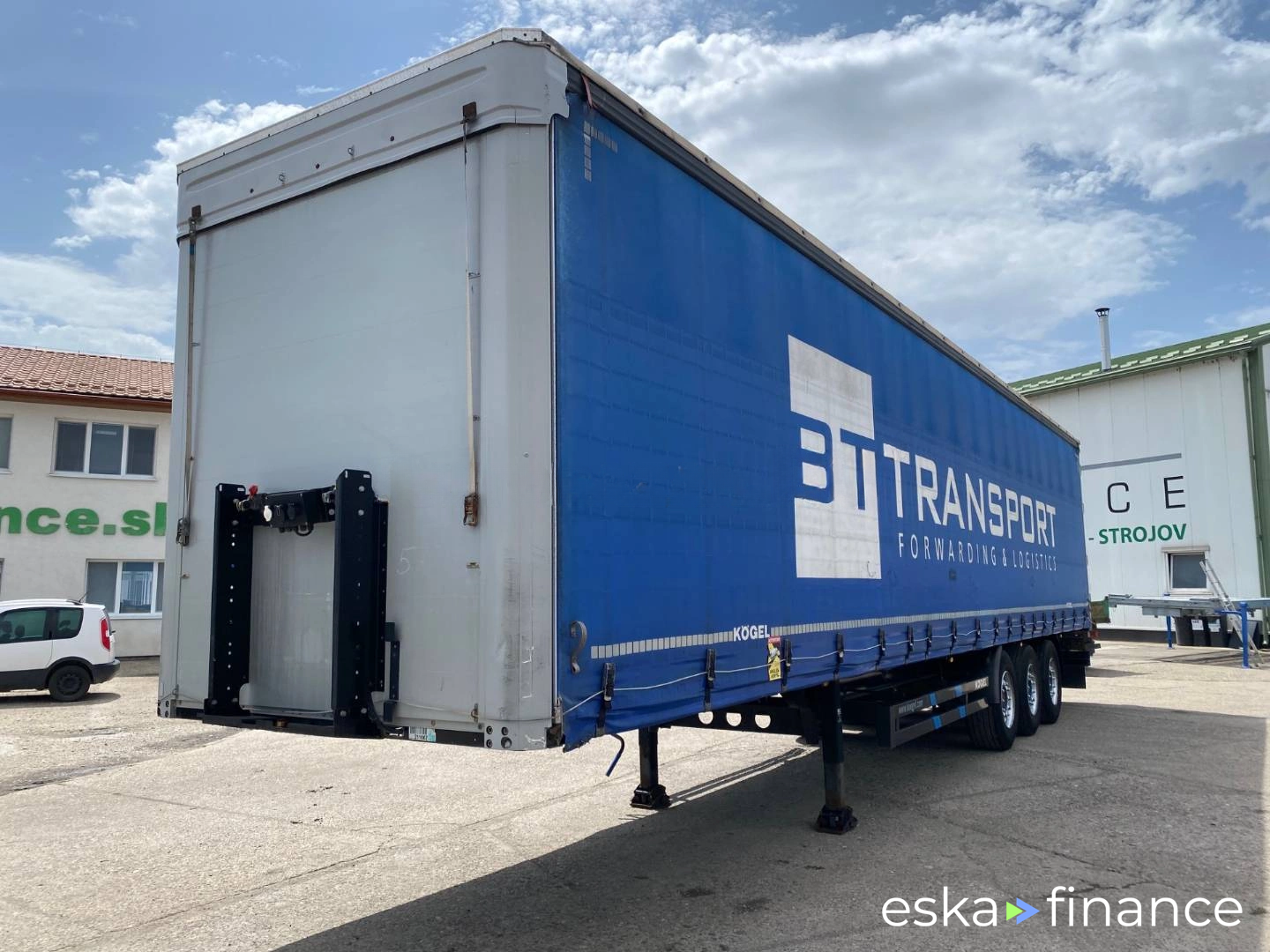 Leasing Semi-trailer Kogel TROJSTRANKA 2017