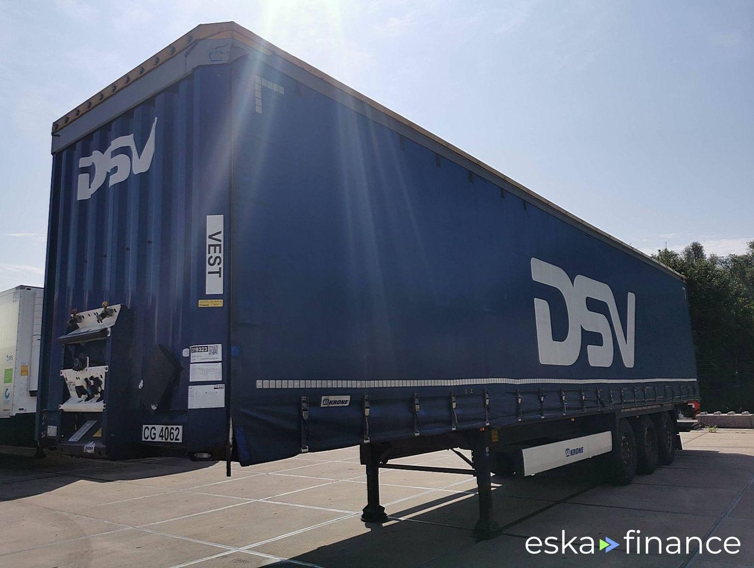 Leasing Semi-trailer Krone SDP 02 2017