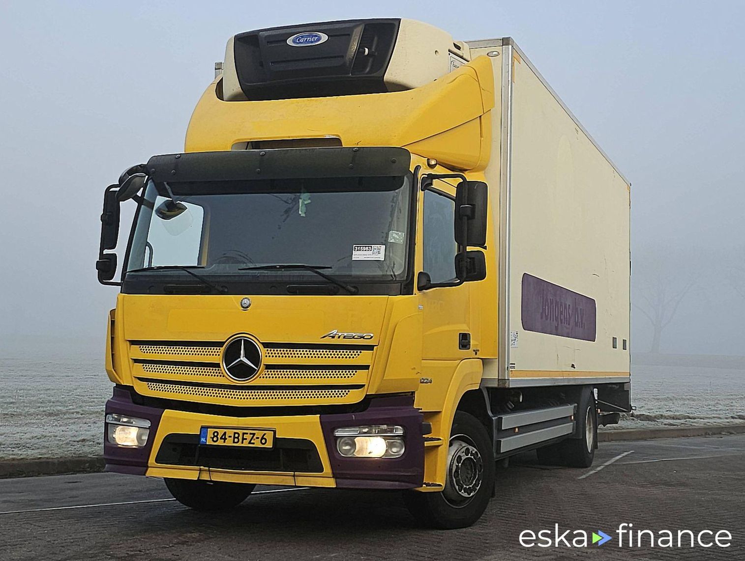 Finansowanie Specjalna ciężarówka Mercedes-Benz ATEGO 1224 2015