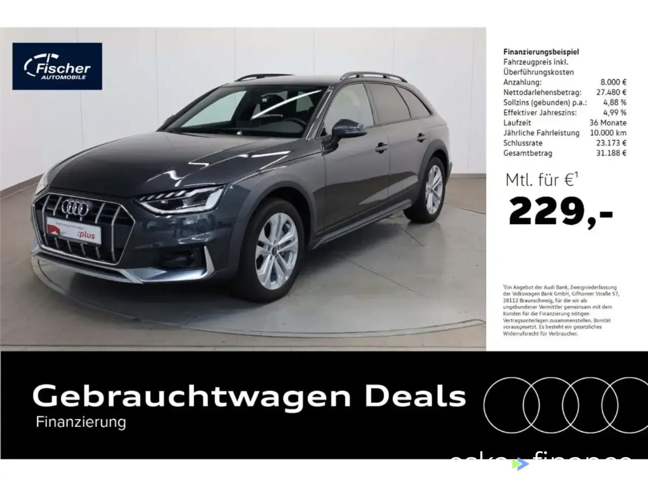 Finansowanie Wóz Audi A4 Allroad 2022