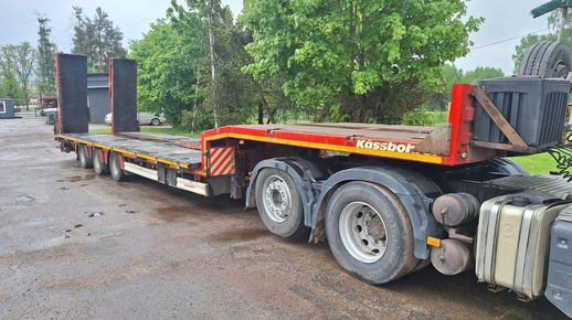 Kassbohrer 3-axel Lowbed + RAMPS 2020