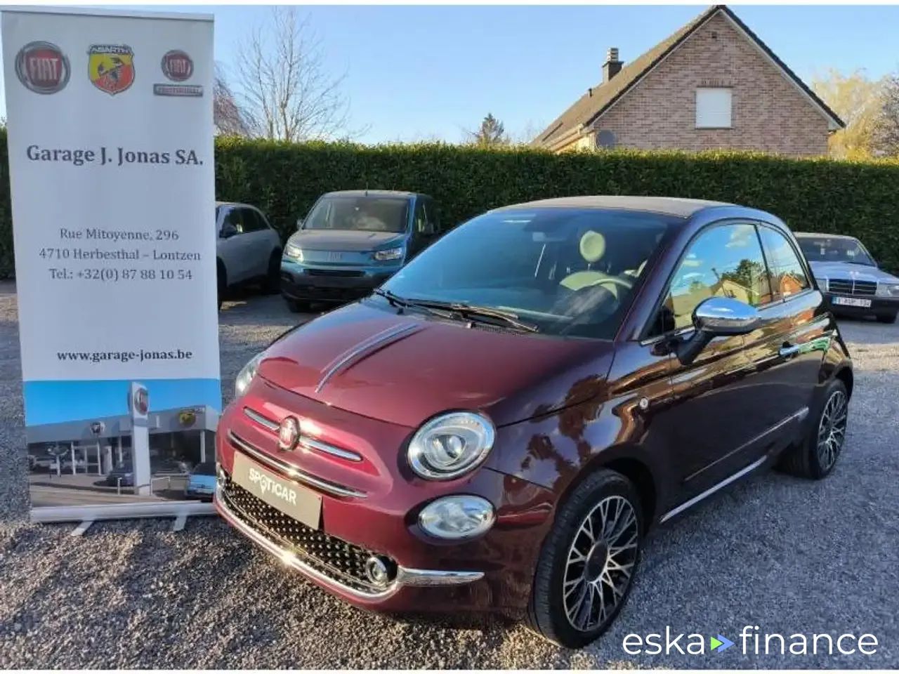 Lízing Kabriolet Fiat 500C 2020