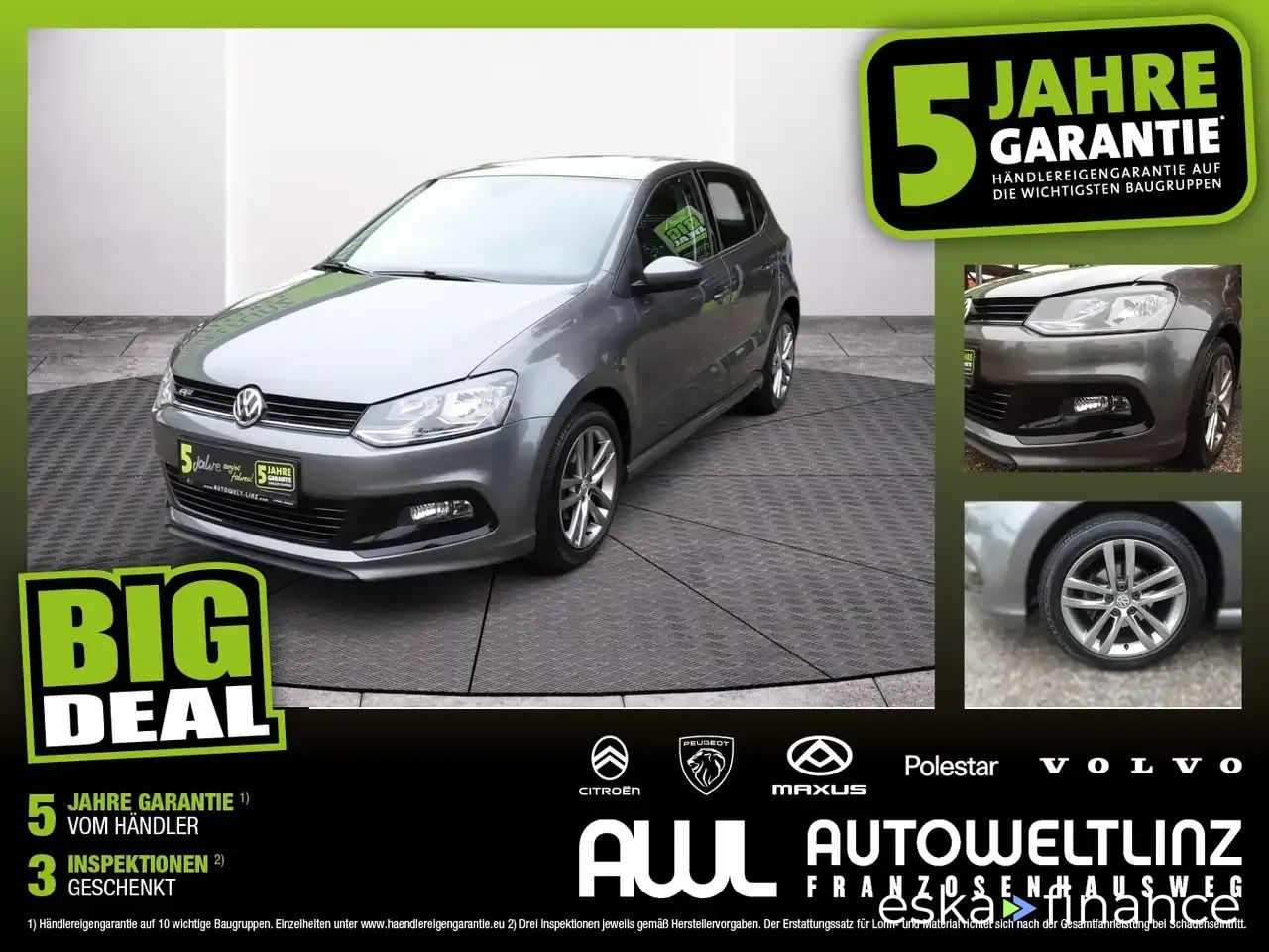 Leasing Hatchback Volkswagen Polo 2017