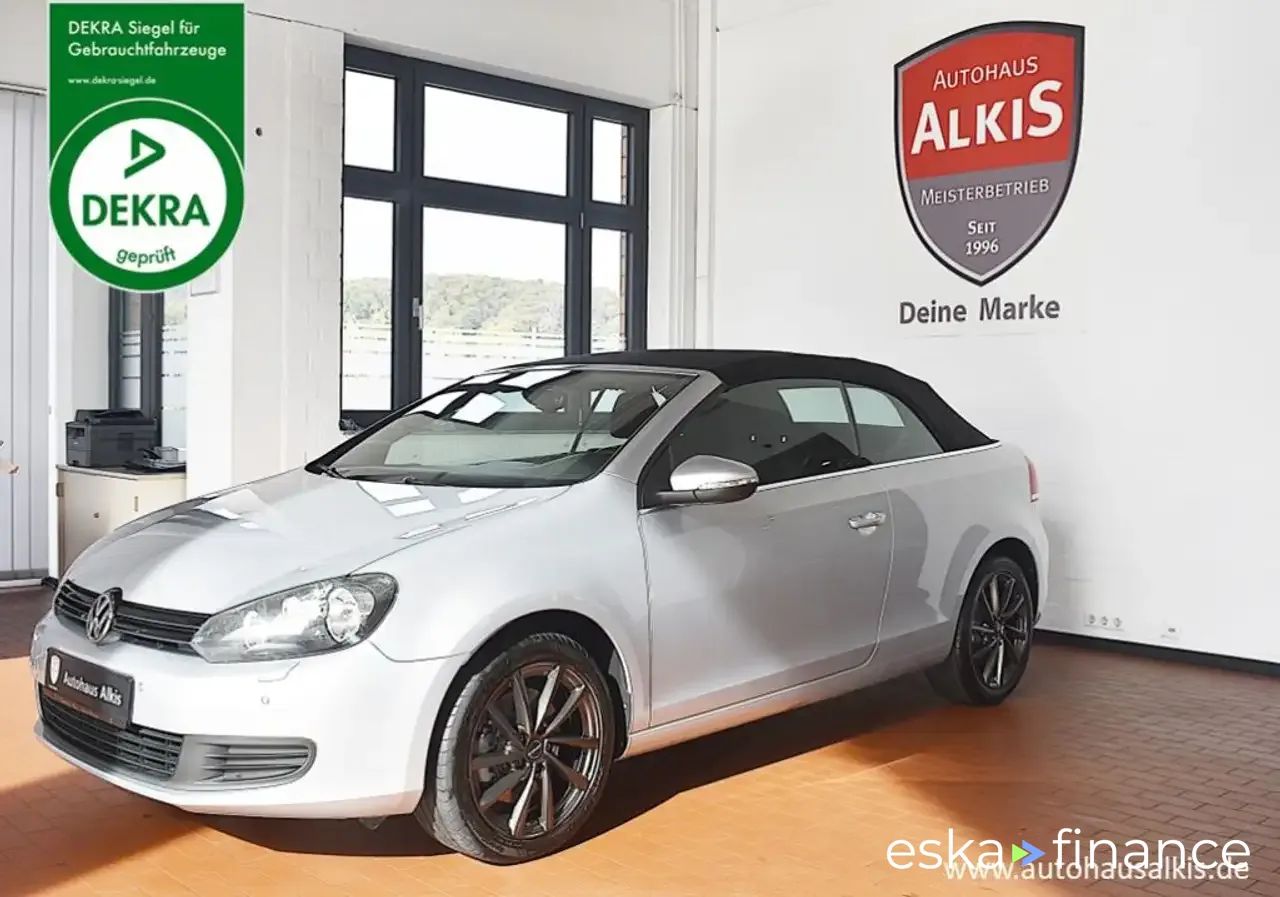 Lízing Kabriolet Volkswagen Golf 2012