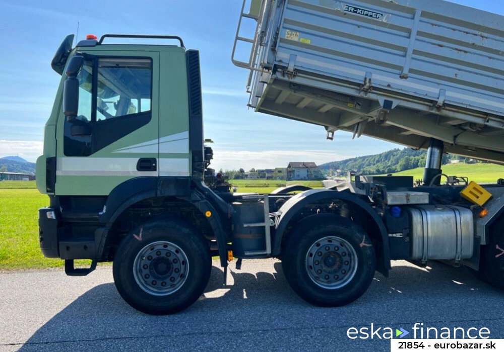 Leasing Camion à carrosserie ouverte Iveco AT410T45 2014