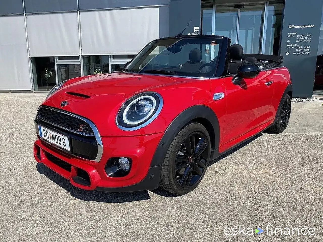 Finansowanie Zamienny MINI Cooper S Cabrio 2018
