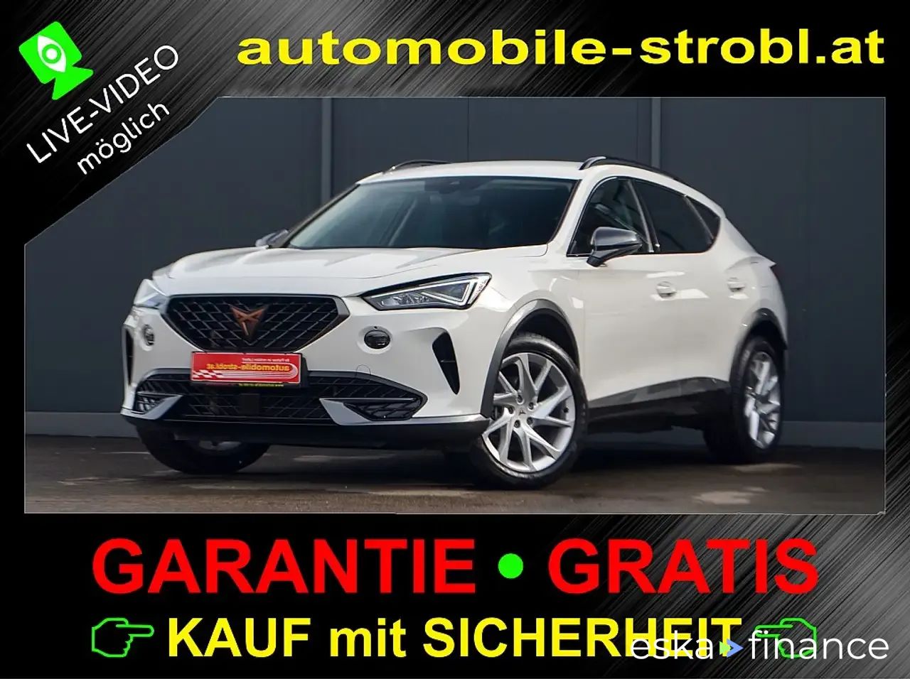 Financování SUV Cupra Formentor 2022