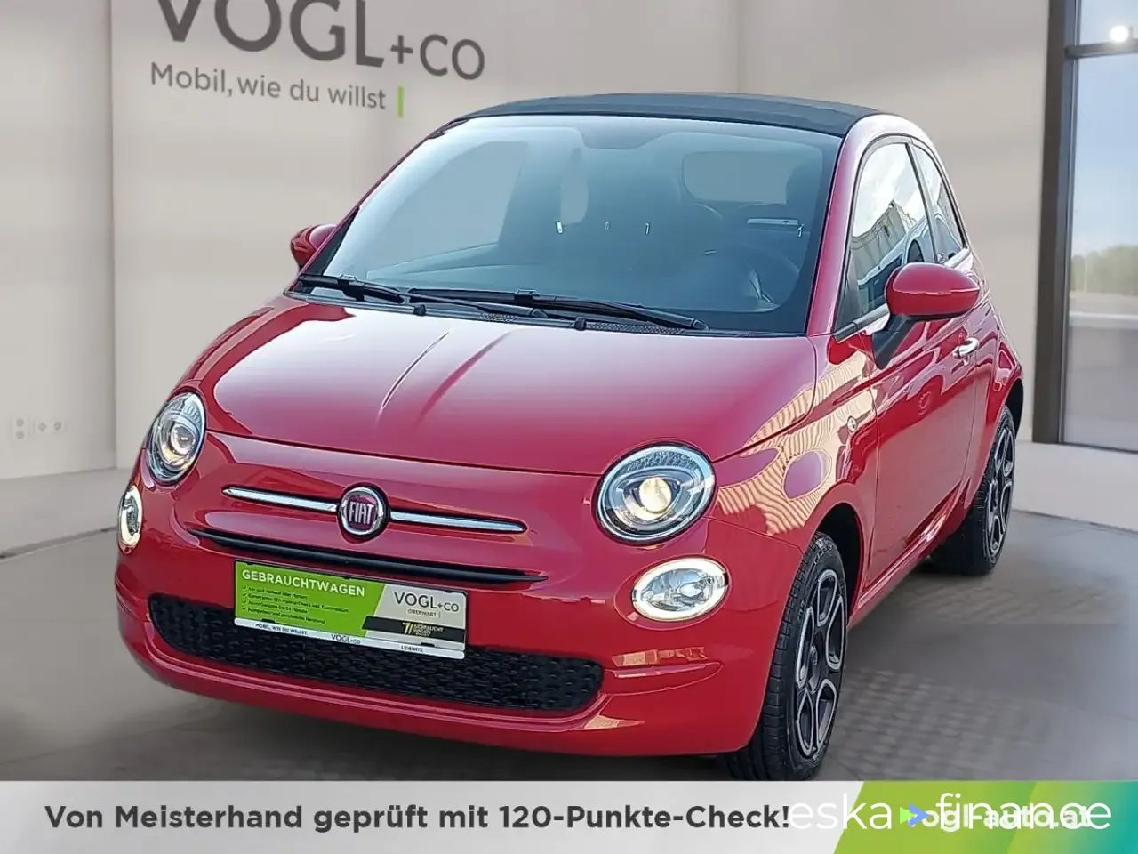 Financování Konvertibilní Fiat 500C 2023