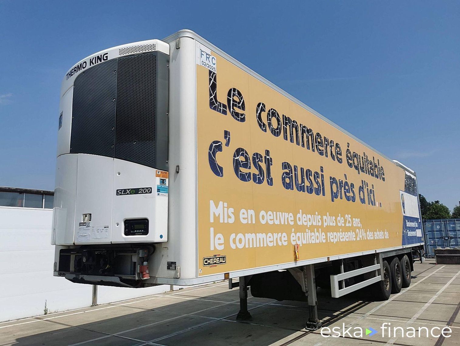 Leasing Semi-trailer Chereau FRIGO 2016