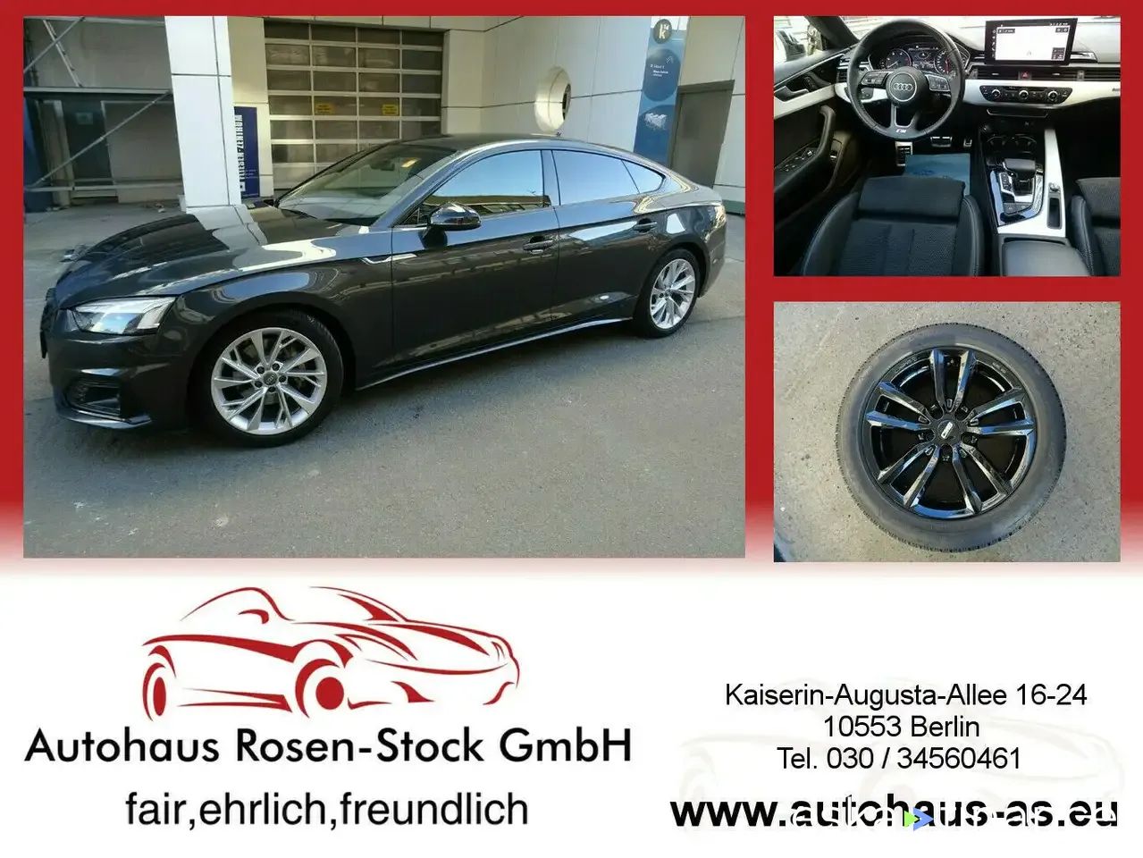Leasing Sedan Audi A5 2020