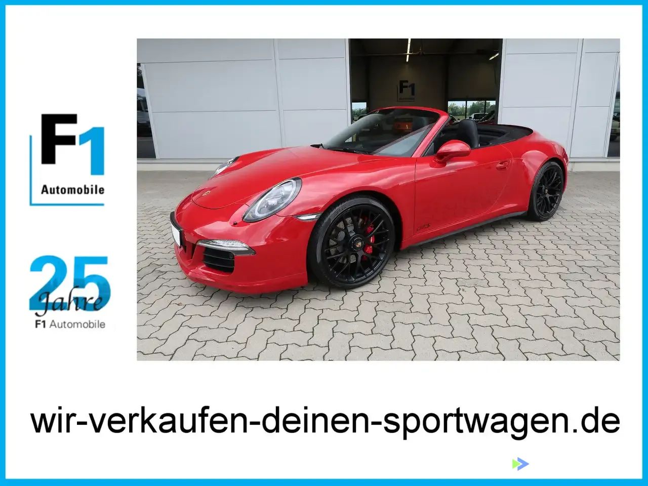 Finansowanie Zamienny Porsche 991 2015