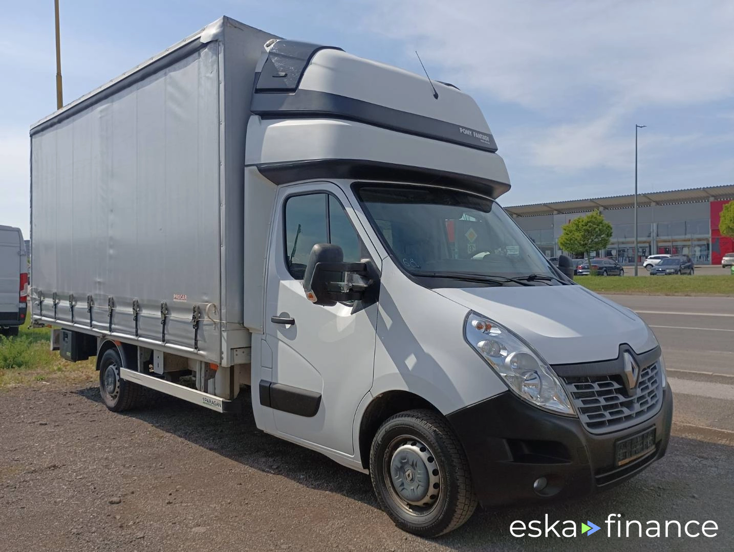 Leasing Ouvert avec buffets Renault Master 2019