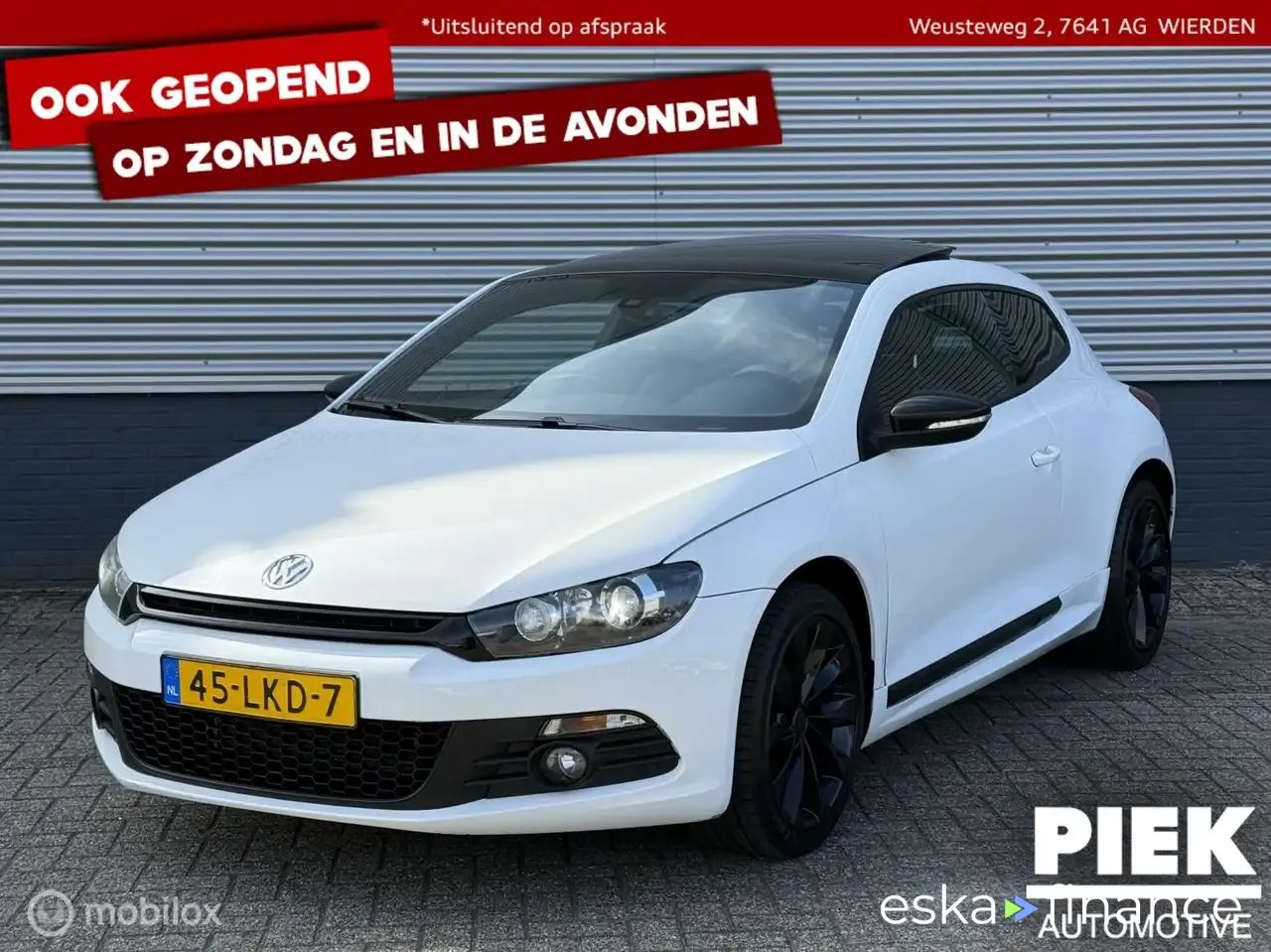 Financování Kupé Volkswagen Scirocco 2010