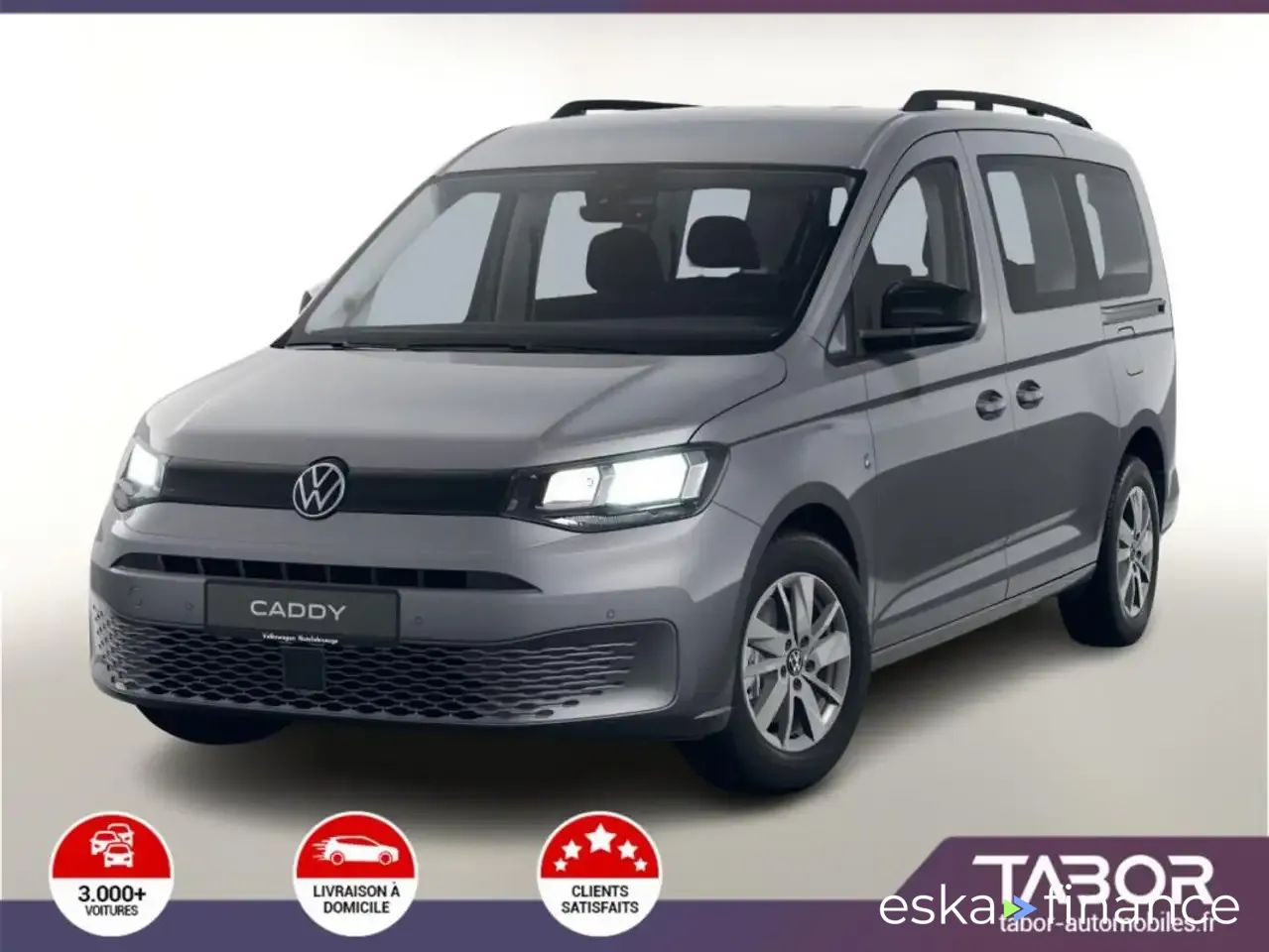 Leasing Le transport des passagers Volkswagen Caddy 2024