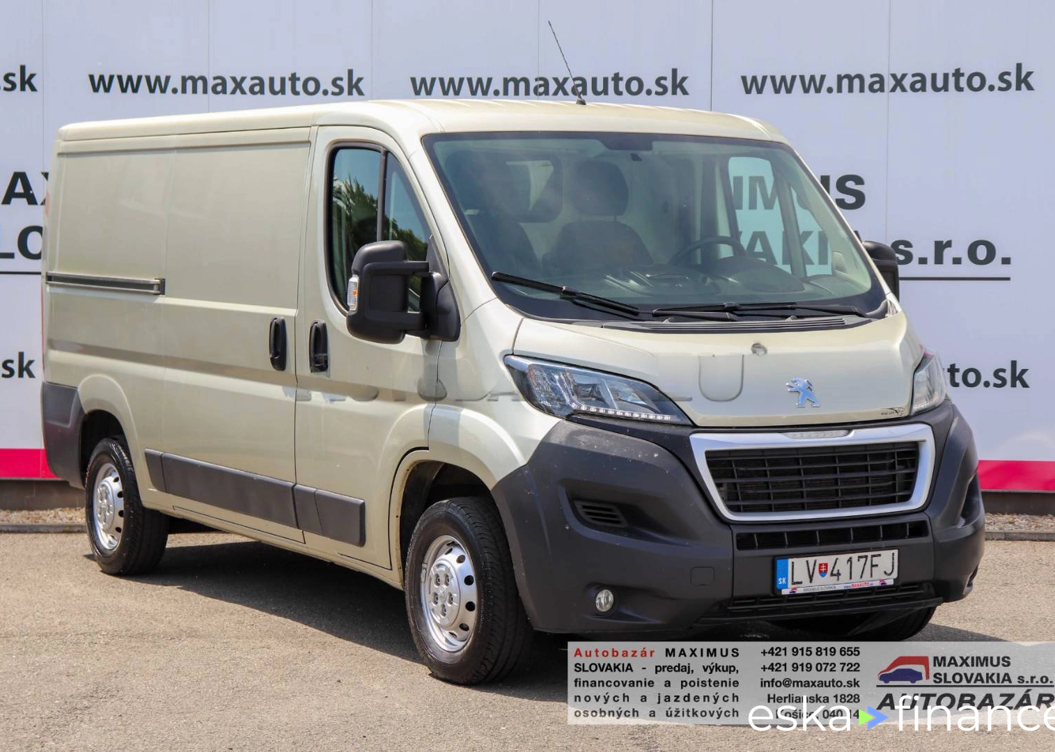 Van Peugeot Boxer 2018