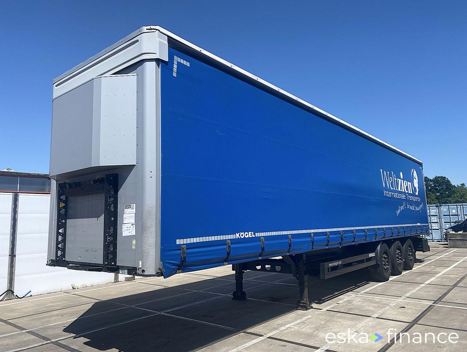 Leasing Semi-trailer Kogel S 24-1 2022