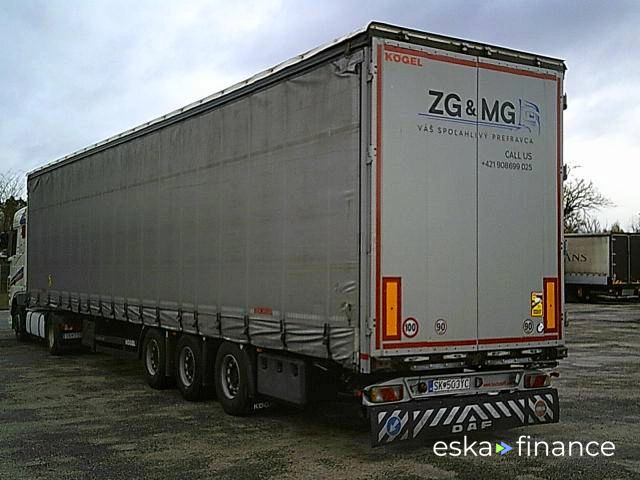 Leasing Semi-trailer Kogel SNCO MEGA+COIL MULDE 2017