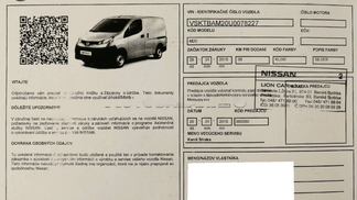 Leasing Van Nissan NV200 2015