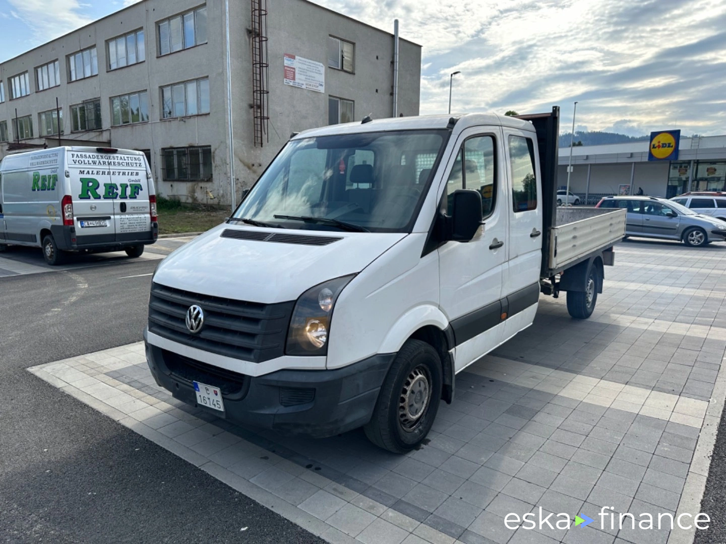 Leasing Open with sideboards Volkswagen Crafter 2012