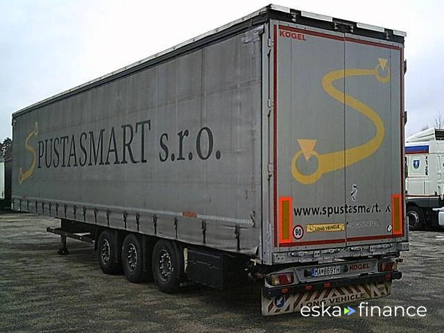 Leasing Semi-trailer Kogel SNCO SNCI24 MEGA 2018