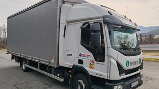 Closed truck Iveco EuroCargo 2017