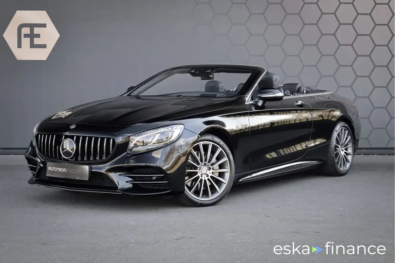 Lízing Kabriolet MERCEDES S 560 2019