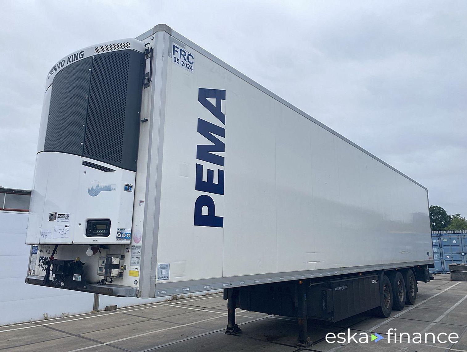 Leasing Semi-trailer Kogel DOPPELSTOCK BLUMENBR 2018
