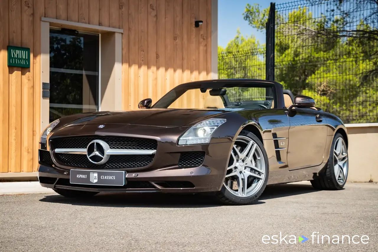 Leasing Convertible MERCEDES SLS 2013